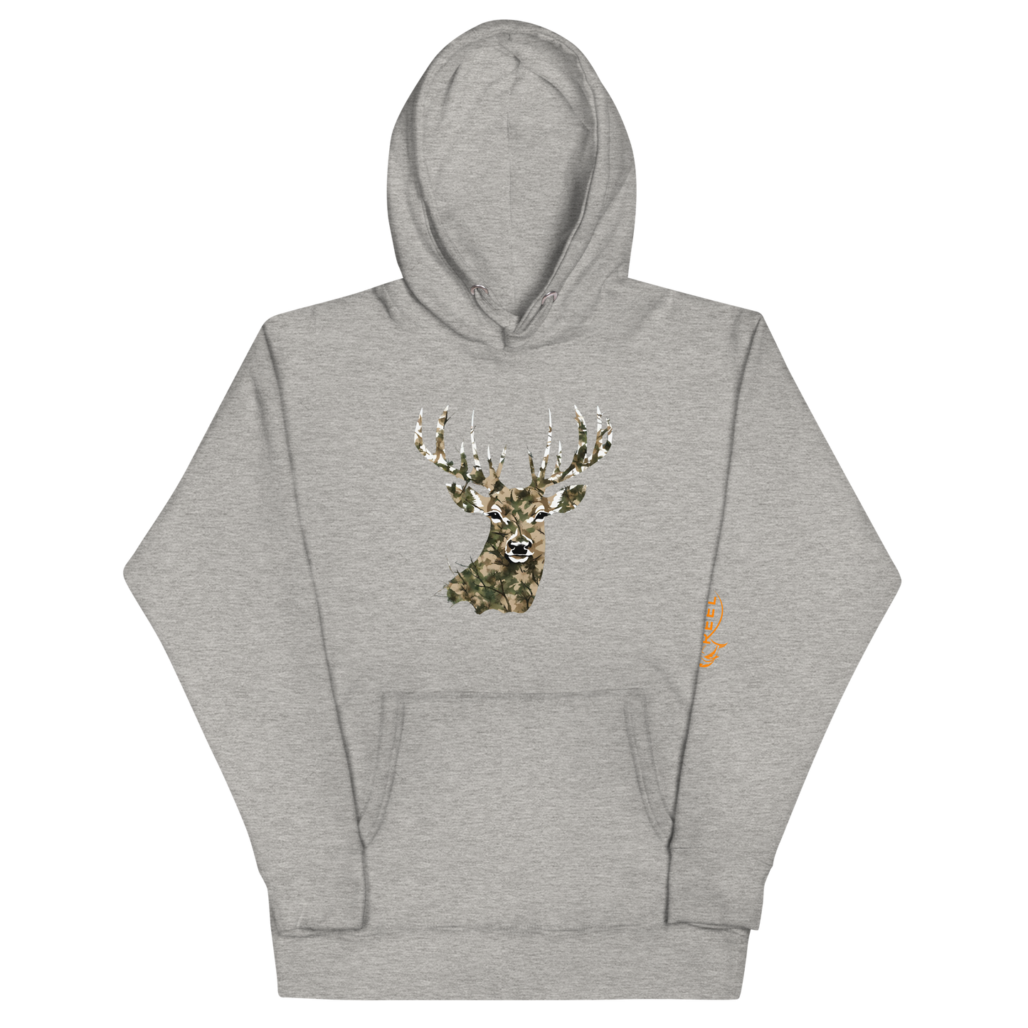 Deer Head Camo Hoodie