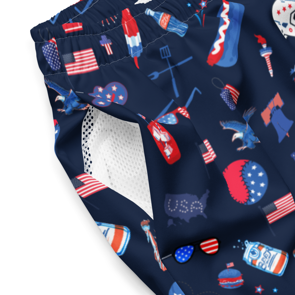 Reel Republic Shorts (Navy Blue) - All-Terrain Shorts