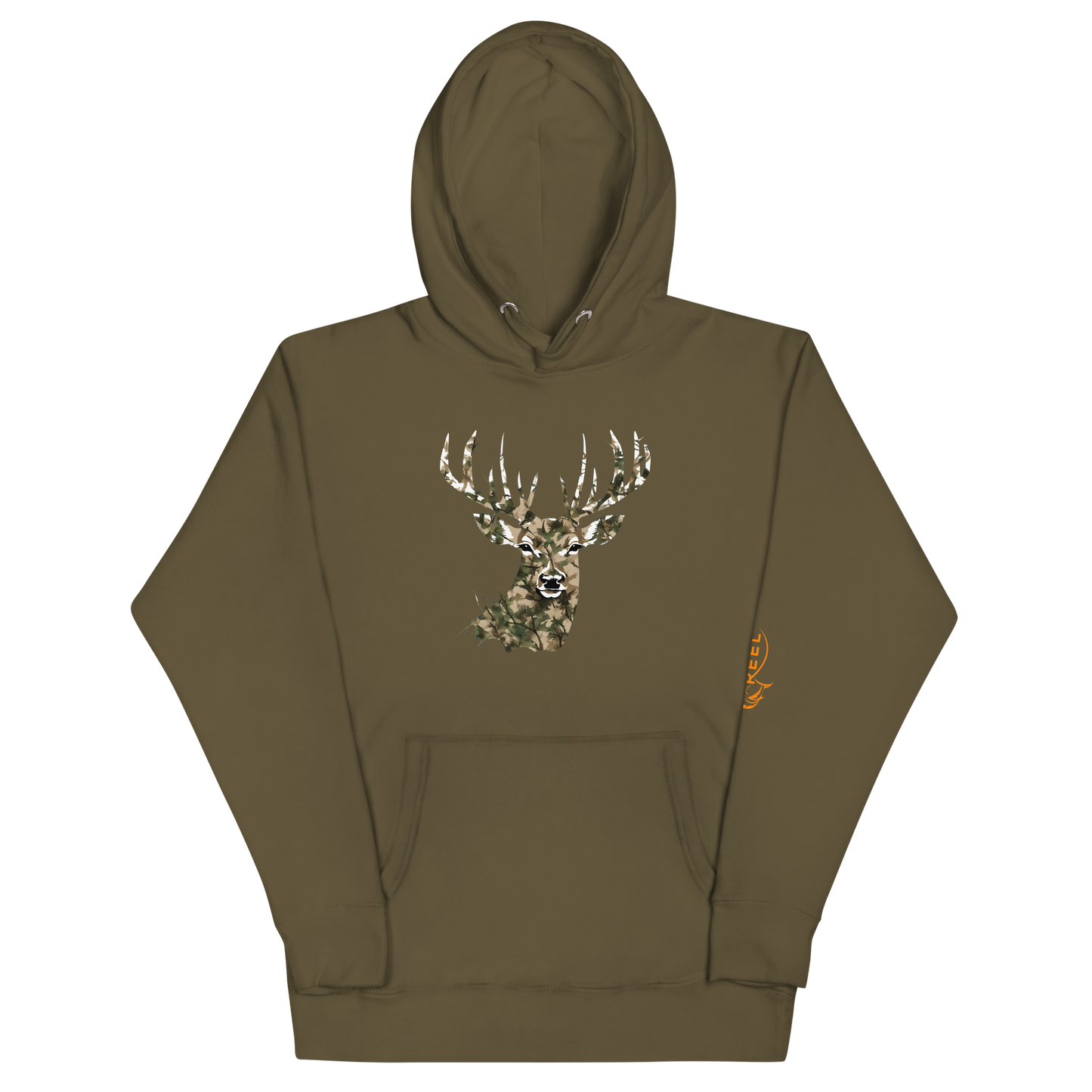 Deer Head Camo Hoodie